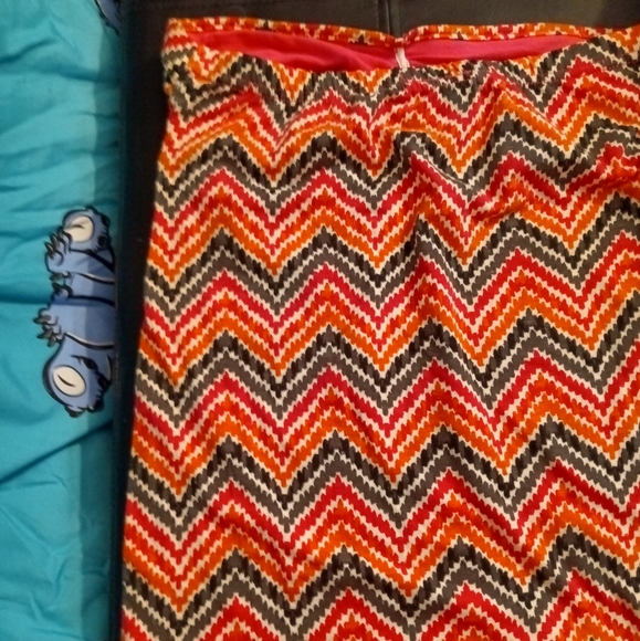 Rue 21 Pink Grey and Orange Tube top - Picture 5 of 5